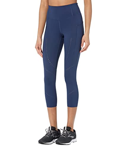 Brooks Method pantalon court running femmes marine taille 36 38