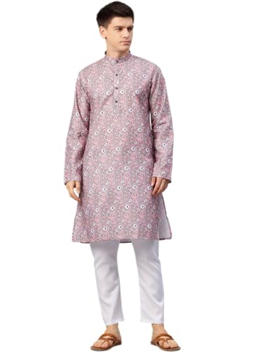 Image of Luxrio Kurta Set for Men Cotton Blend Kurta with Pyjama Set Ethnic Set