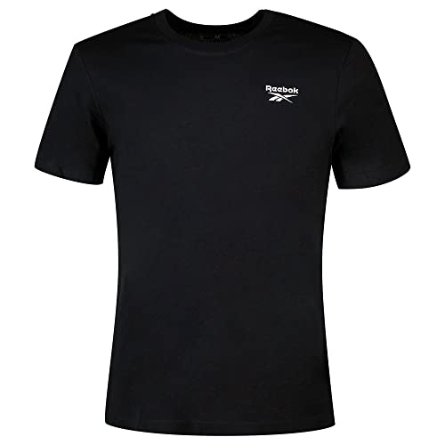Reebok Identity Left Chest Logo T-Shirt Homme, Black, XL