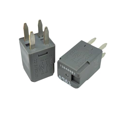 Relais automobile 4 broches PA66-GF33 12V 20A idéal pour rénover l'auto