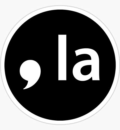 Comma La Kamala - Sticker Graphic - Auto Wall Laptop Cell Truck Sticker for Windows Cars Trucks