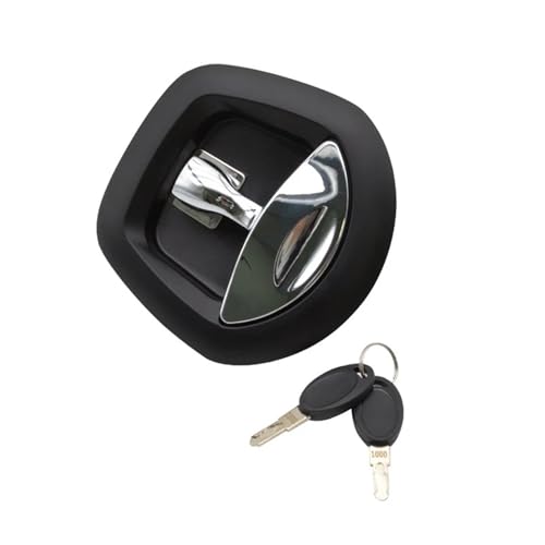 Serrure en aluminium MS902 all bright chrome pour finition de remorque