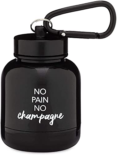 OnMyWhey - Protein Powder and Supplement Funnel Keychain, Portable to-Go Container for The Gym, Workouts, Fitness, and Travel - TSA Approved