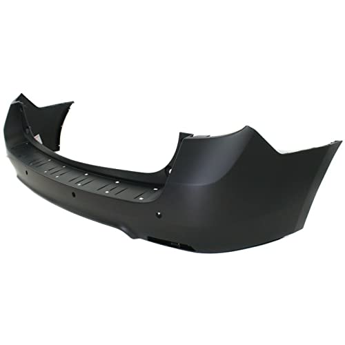 Image of Compatible with Chevrolet Equinox 2010-2015 Rear Bumper Cover | Primed, Ready to Paint, OEM 23260232, GM1100852