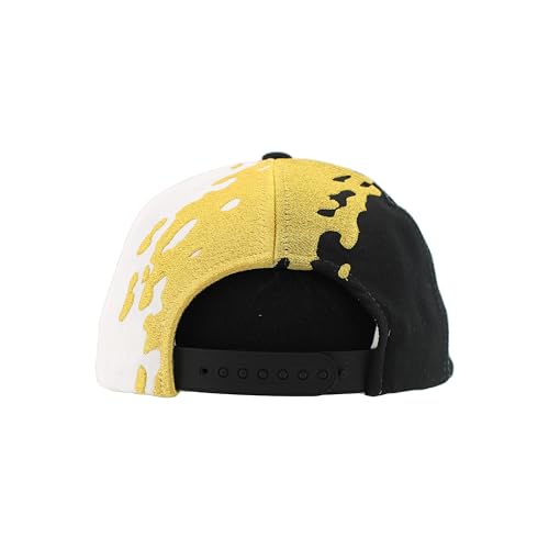 Image of ZHATS NHL Unisex-Adult NHL Officially Licensed Adjustable Snapback Hat Flat Bill Z11 Retro Paintbrush