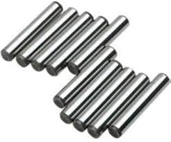 GK MART 3mm diameter x 10mm (1 cm)length solid alloy steel cylindrical straight grinded finish with both end chamfered hardened steel dowel pins - 10 Nos-image-38