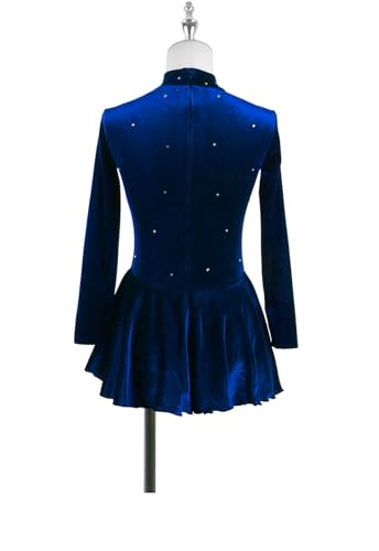 Vestido de patinação artística para meninas e mulheres, patinação no gelo, competição, competição de
