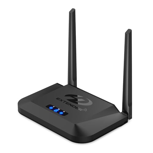 Wireless HDMI Receiver for Graige 952, 4K 30HZ, 1000 FT, HDMI Loop-Out, IR Extend, Dual Cooling...