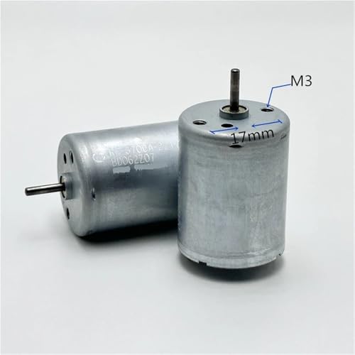 Motor CC RF-370CA de 6000 RPM de 24 mm mini motor de corriente continua para modelismo 2