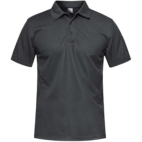 MAGCOMSEN Men's Breathable Golf Polo Shirt Cover