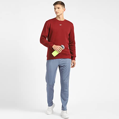 Image of Reebok Men's Cotton Fnd Sweatshirt (H57665 Xs,Merlot,Xs)