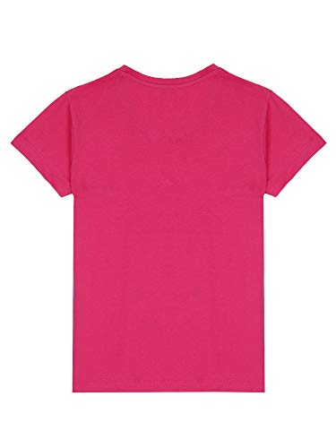 Image of BODYCARE Infant Baby Girls Cotton T-Shirt Round Neck Half Sleeves Ultra Soft Breathable Fabric Regular Fit Casual Tee Summer Wear Top for Kids