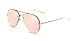 GAMT Aviator Sunglasses for Women Metal Frame Eyeglasses Gold-Barbie Pink