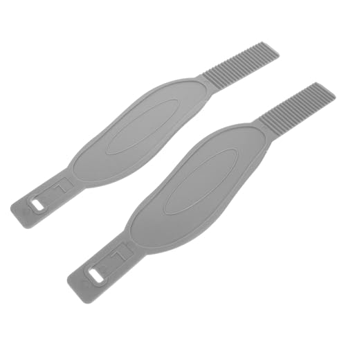 Milisten 2pcs Spinning Bike Straps Adjustable Pedal Straps Pedal Exercise Bike Parts Cycling Pp Black -  7LJ0X5440E20K23N7