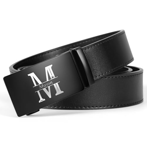 ENOMY Personalized Belt for Men, 1 3/8