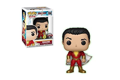 Funko Pop! Dc Comics Shazam Glow In The Dark Exclusive Vinyl Figure
