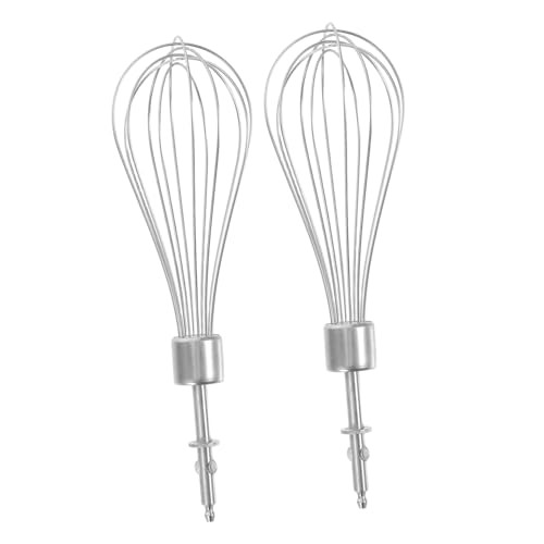 ZUNOXAZ 2 piezas Varillas Batidoras de Acero Inoxidable Accesorio para Mini Taladros de Mano Batidor Manual Práctico para Cocina y Repostería Mezcla Versátil para Huevos y Reutilizable ZUNOXAZ 2 piezas Varillas Batidoras de Acero Inoxidable Accesorio para Mini Taladros de Mano Batidor Manual Práctico para Cocina y Repostería Mezcla Versátil para Huevos y Reutilizable