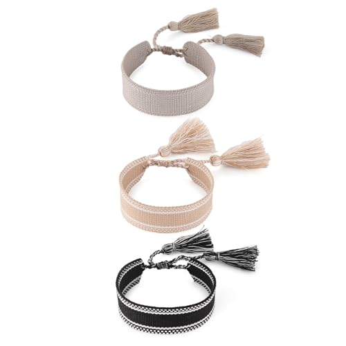 STWTR Woven Friendship Wrap Bracelet for Women, Adjustable Couple Bracelet for Valentine's Day gifts