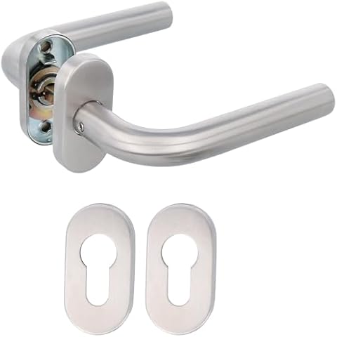 Amig 9954 Handle Set with Keyholes Cover