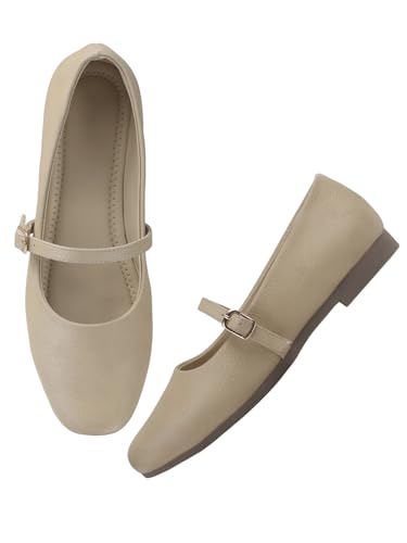 Image of TRYME Trendy Comfortable Mary Jane Ballet Bellies Shoes for Women and Girls