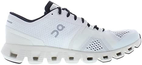 On Women's Cloud X Sneakers, White/Black, 8.5 Medium US | Image 2