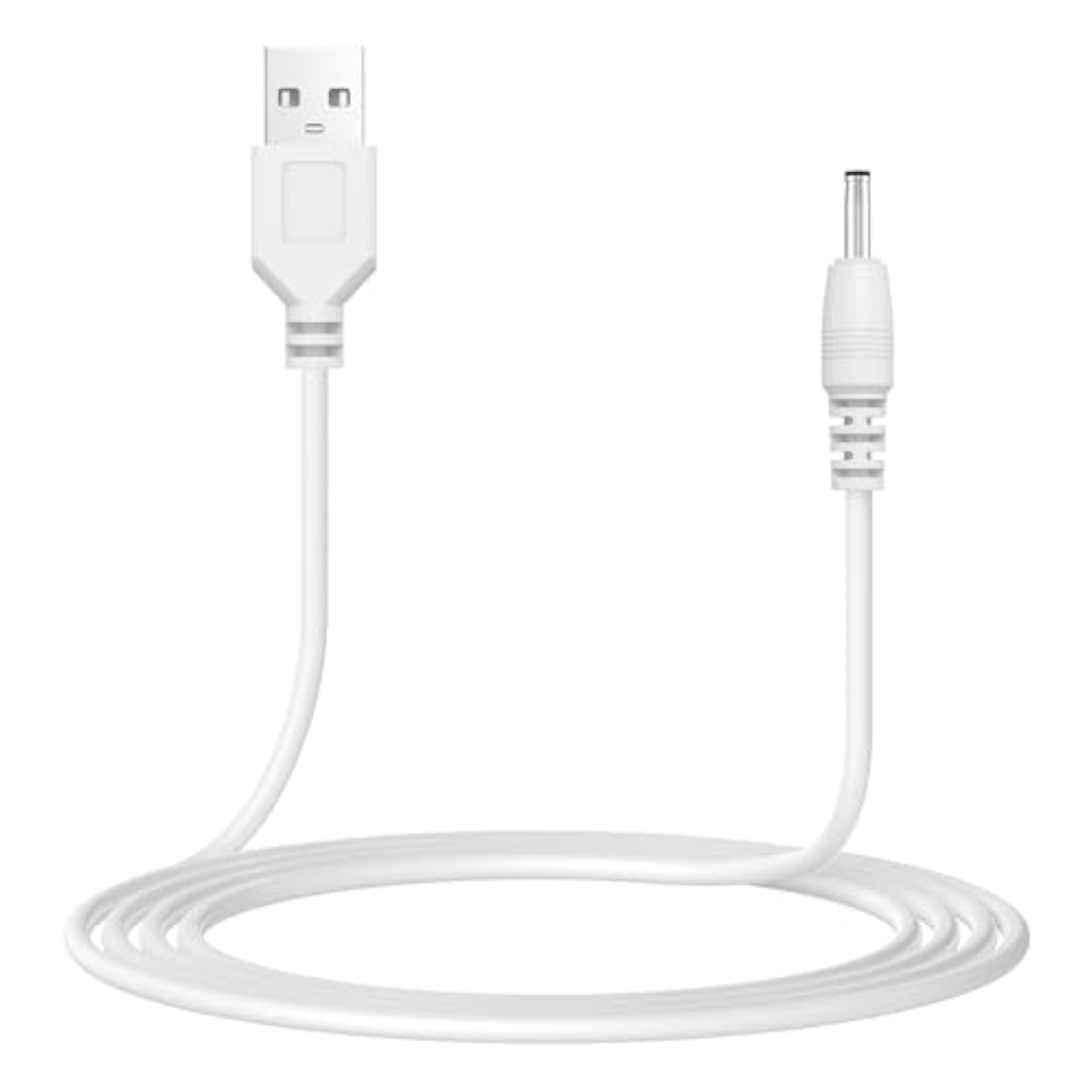 USB to DC Power Cable 3.5mm/1.35mm Male 1M