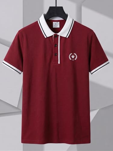 Image of JVX Men Polo T Shirt || Polo T Shirt for Men || Reguler Fit Tshirt for Man || Coller T-Shirt (Available in Plus Size, Also Available in Combo Packs) (MRT-222)