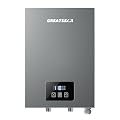 Electric Tankless Water Heater, GREATBEAR 14KW On Demand Water Heater Electric 240V, Point of Use Instant Hot Water Heaters, With Self Modulating ECO130G Gray