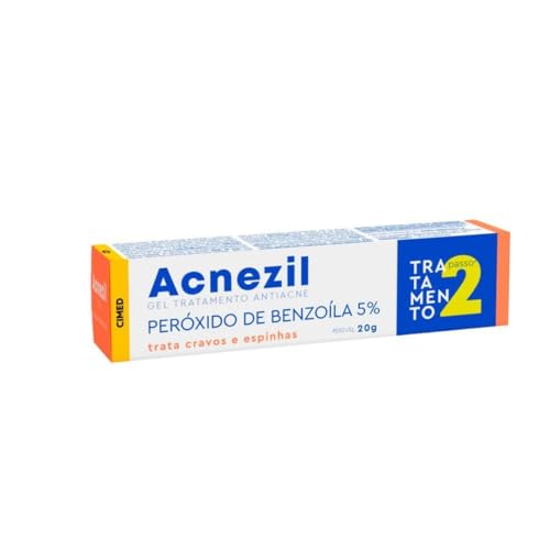 Gel esfoliante Acnezil limpeza fácil contra cravos espinhas