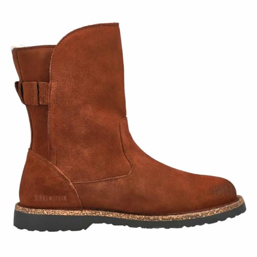 Birkenstock Women's Uppsala Shearling-Suede Mid Calf Boot4