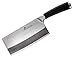 ZHEN Japanese VG-10 3-Layer ad Alto tenore di Carbonio forgiato in Acciaio Inox Light Slicer Chopping Chef Coltello/mannaia da Macellaio, 16,5 cm, Manico in TPR