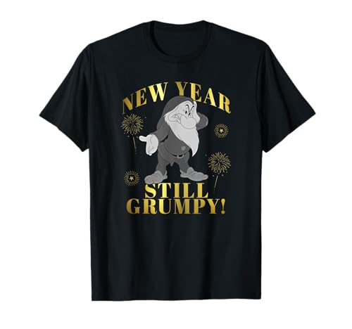 T-shirt Grumpy Disney Blanche-Neige idéal pour le réveillon