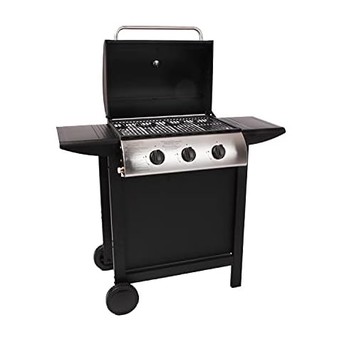Barbacoa de Gas LOFOTEN con 3 quemadores y tapa Cover