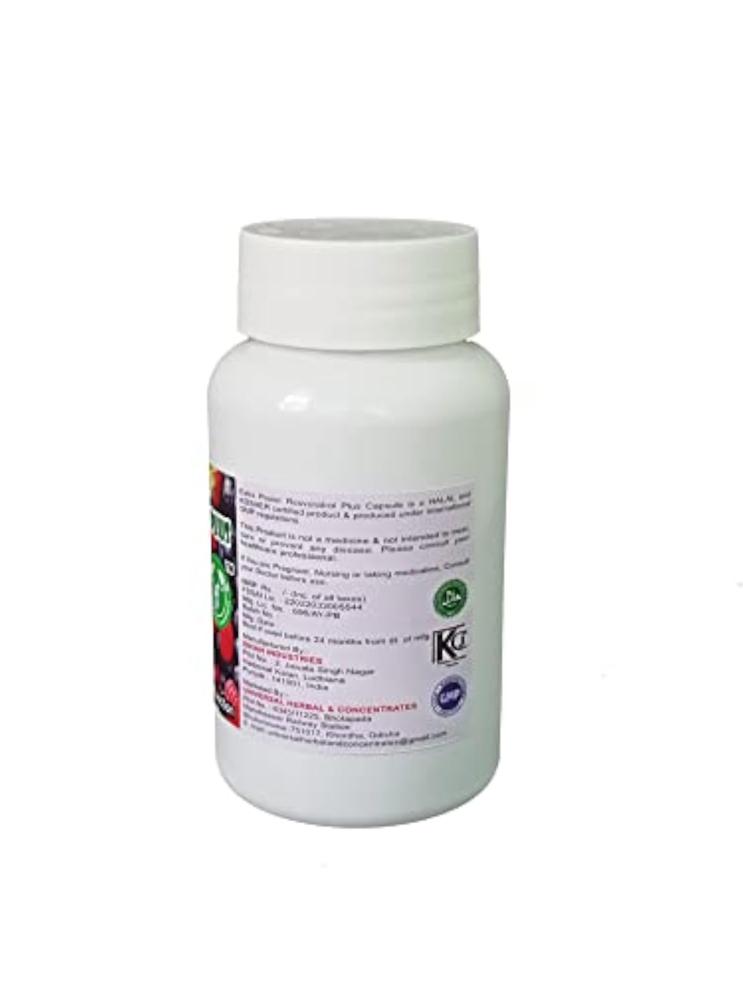 Extra Power Resveratrol Plus Capsules, Natural Antioxidant