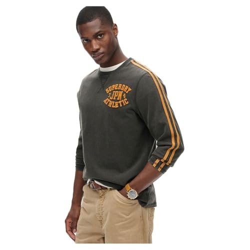 T-shirt Superdry Vintage Athletic manches longues L contre le froid