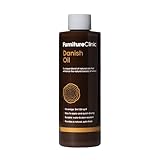 Furniture Clinic Danish Oil for Wood - Premium Finishing Oil to Enhance The Natural Beauty of Oak, Pine & Wooden Worktop Surfaces - Seal & Protect for a Satin Finish - 500ml
