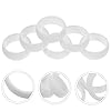 ROMISBABA 8pièces Anneaux Silicone Pour Hommes Anneaux Sportifs Fitness Résistants Et Flexibles Idéaux Pour Activités Sportives Et Quotidiennes #4