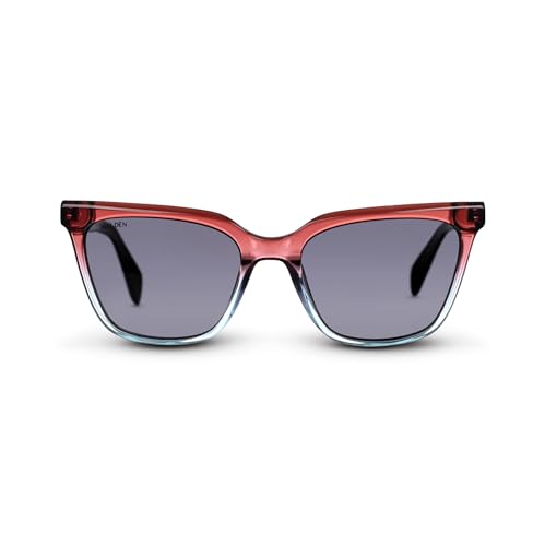 Image of HALDEN inchNEBULA inch Series Sunglasses - Italian Sophistication & Japanese Precision in Classic Round Design, 1-Year Warranty