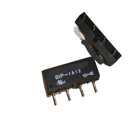 Relé SIP-1A12 de 4 pines para circuitos electrónicos de conmutación