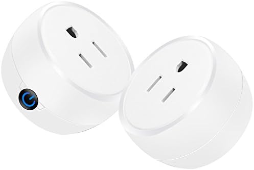 Martin Jerry Mini Wifi Smart Plug Compatible with Alexa, Google Home, Smart Home Devices to Control Your Appliance from Anywhere, No Hub Required, Wifi Smart Socket (V06 2 Pack)