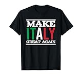 Photo Gallery maglietta con scritta "make italy great again" maglietta Photo Gallery maglietta con scritta "make italy great again" maglietta