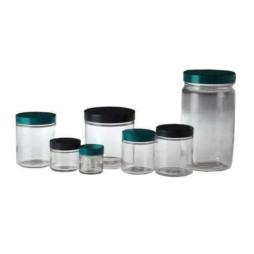 Qorpak GLC-01586 Straight Sided Round Bottle with 43-400 Green Thermoset F217 and PTFE Lined Cap, 30 mL, Clear (Pack of 48)