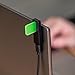 Luxafor Flag 2 – 2nd Gen LED Busy Light – Status & Availability Indicator for Office – Avoid Workplace Distractions and Boost Productivity (Black)