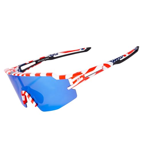 Image of ROCKBROS Polarized Sports Sunglasses Men Women - UV400 Protection Goggle with Myopia Frame for Running Cycling Driving