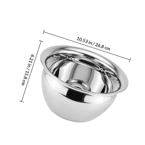 Tazón multiusos de acero inoxidable FOMIYES 26.8 cm miniatura 2