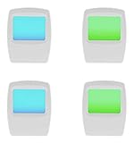 Amertac 71382CC Forever-Glo LED NiteLIte, Multi-Color (4 Pack)