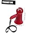 Abaodam Mini Megaphone Hand Strap Rechargeable Party Loudspeaker Ergonomic Design for Easy Holding for Boys and Girls and Adults