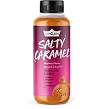 GymQueen Mamma Mia Zero Sauce, kalorienarm, ohne Fett & ohne Zucker, zum Verfeinern von Gerichten und Nachspeisen, vegan und laktosefrei, Salty Caramel