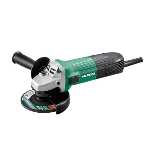 HIKOKI Corded Angle Grinder | 600W Powerful Motor | 0-V Restart Protection | 1.7 KG | 12000 RPM | 100mm Wheel Dia | 197mm Grip | Slide Switch | Side Handle | Wrench Included | G10SS2