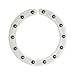 10PCS Plastic Plane Thrust Ball Bearing Automotive Engineering Machinery Parts Inner Diameter 50MM Outer Diameter 65MM